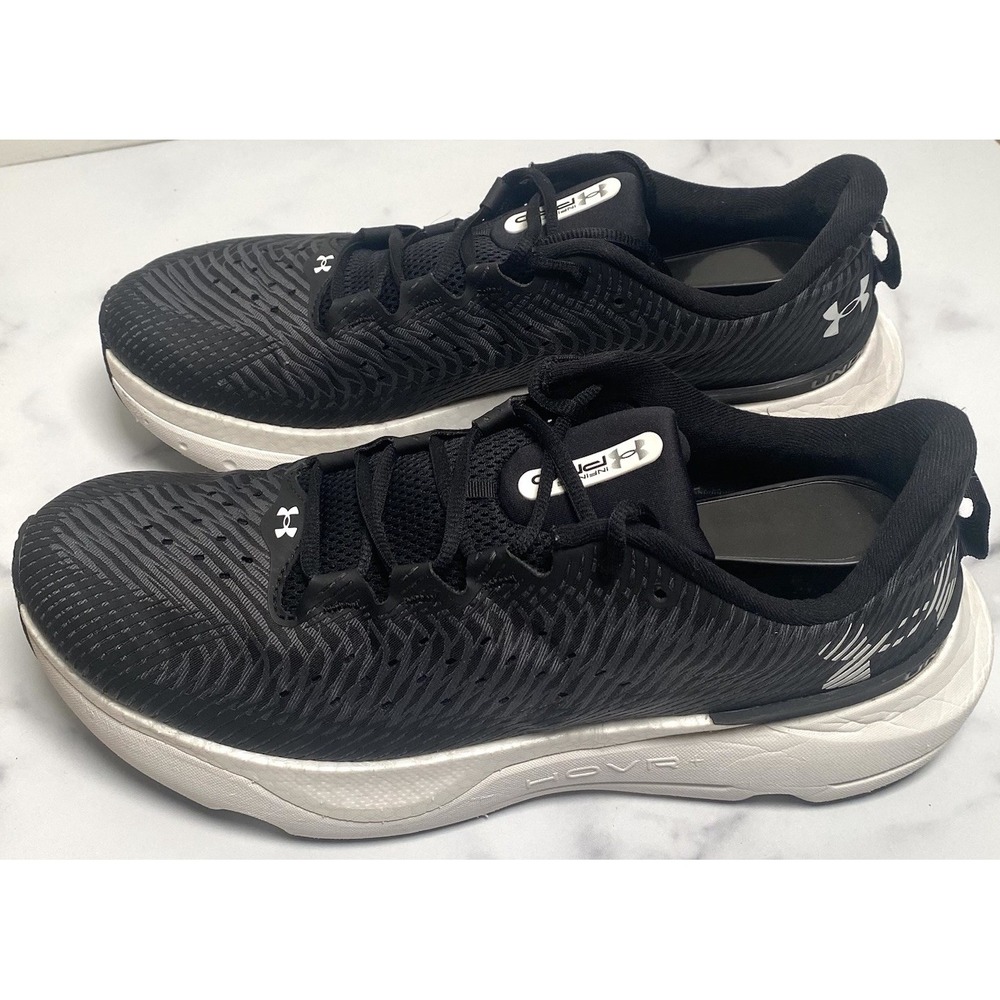 Under Armour Men's Infinite PRO Black white Size 13 - Picture 3 of 10